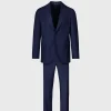 Fainted Chalk Stripe Flannel Suit
