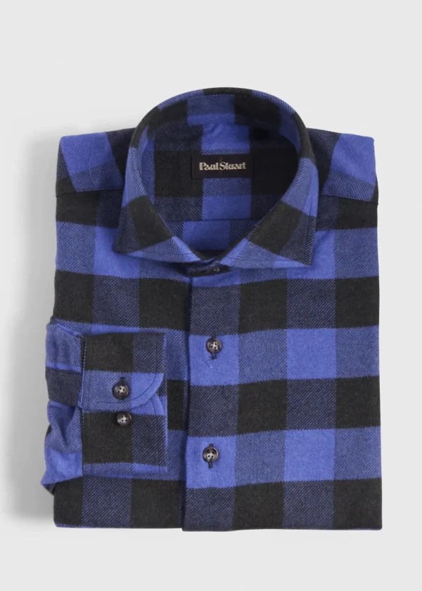 Flannel Buffalo Check Sport Shirt