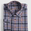 Flannel Plaid Sport Shirt
