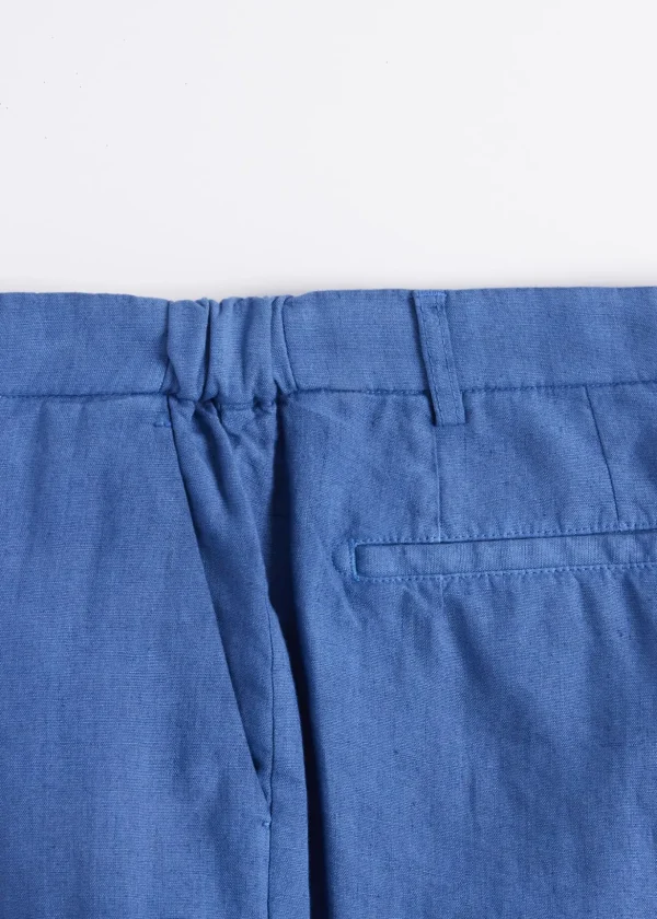 Garment Washed Linen Pant
