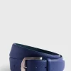 Grain Leather Reversible Belt