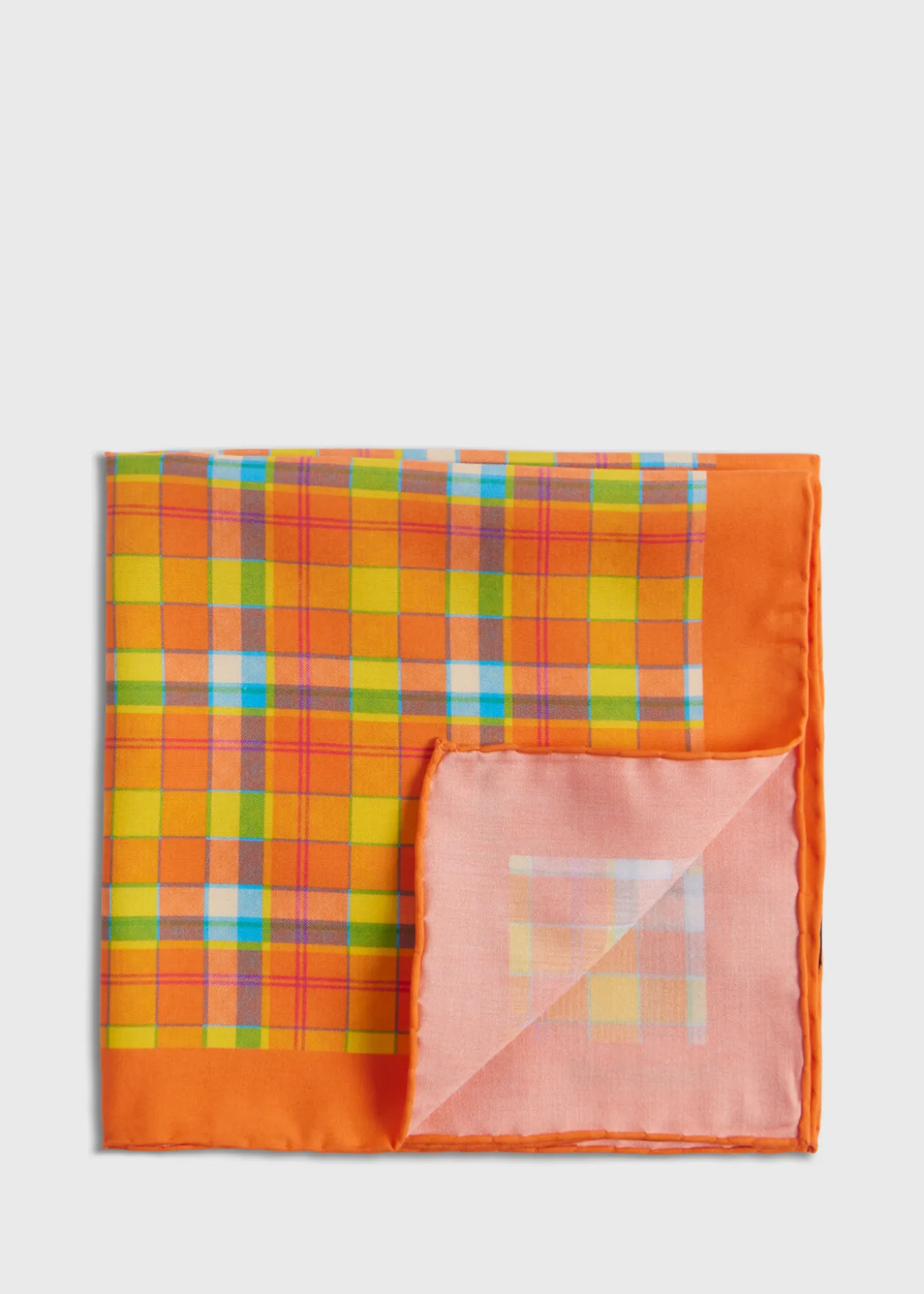 habotai_silk_plaid_pocket_0.webp Habotai Silk Plaid Pocket Square