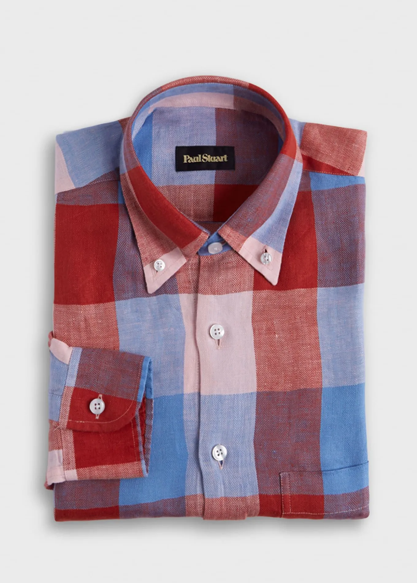 linen_buffalo_check_sport_0.webp Linen Buffalo Check Sport Shirt
