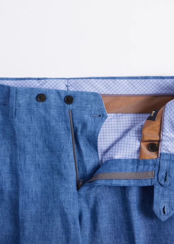 Linen Chambray Trouser