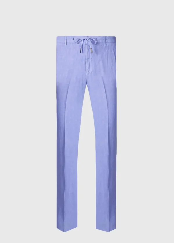 Linen Drawstring Trouser