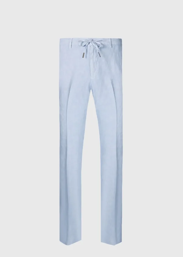 Linen Drawstring Trouser