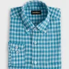 Linen Gingham Sport Shirt