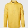 Linen Half Placket Sport Shirt