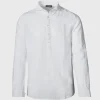 Linen Half Placket Sport Shirt