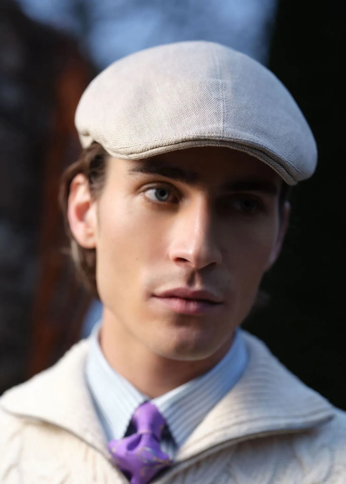 linen_hopsack_ivy_cap_1.webp Linen Hopsack Ivy Cap