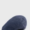 Linen Houndstooth Ivy Cap