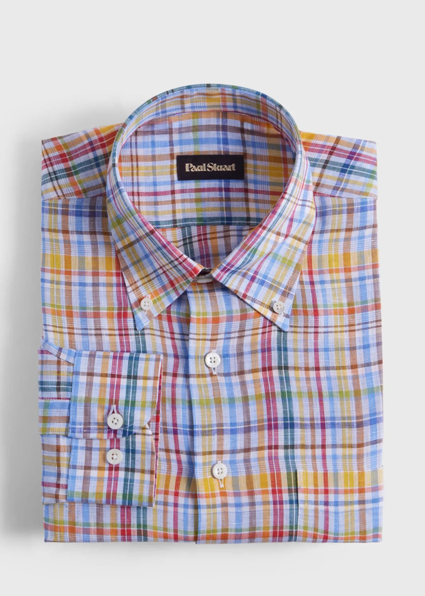 linen_multicolor_plaid_sp_0-1.webp Linen Multicolor Plaid Sport Shirt