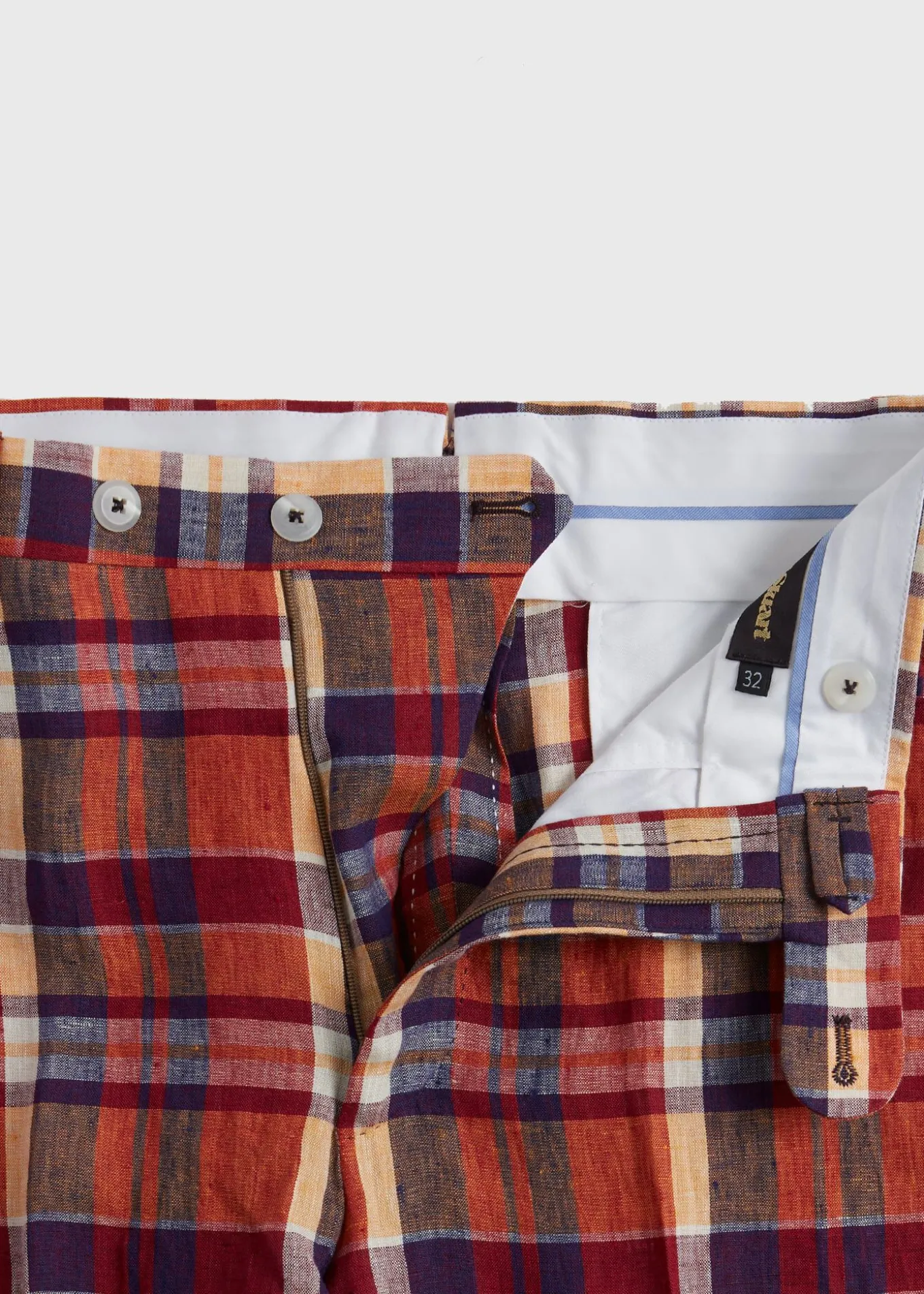 linen_plaid_plain_front_d_1-1.webp Linen Plaid Plain Front Dress Trouser