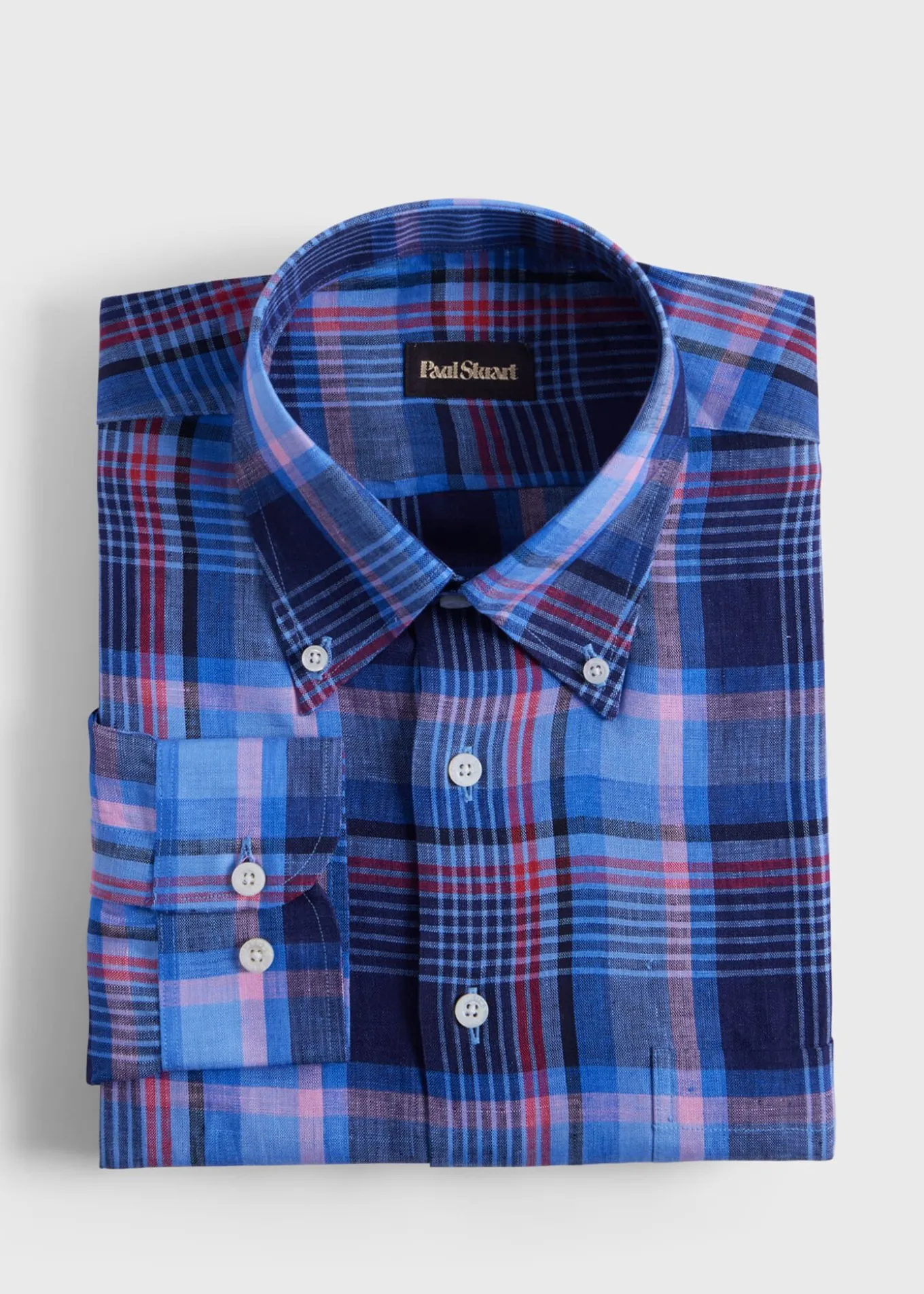 linen_plaid_sport_shirt_0.webp Linen Plaid Sport Shirt
