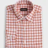 Linen Windowpane Sport Shirt