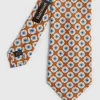 Medallion Print Tie