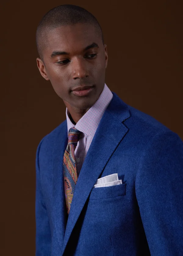 Micro Check Slim Fit Dress Shirt