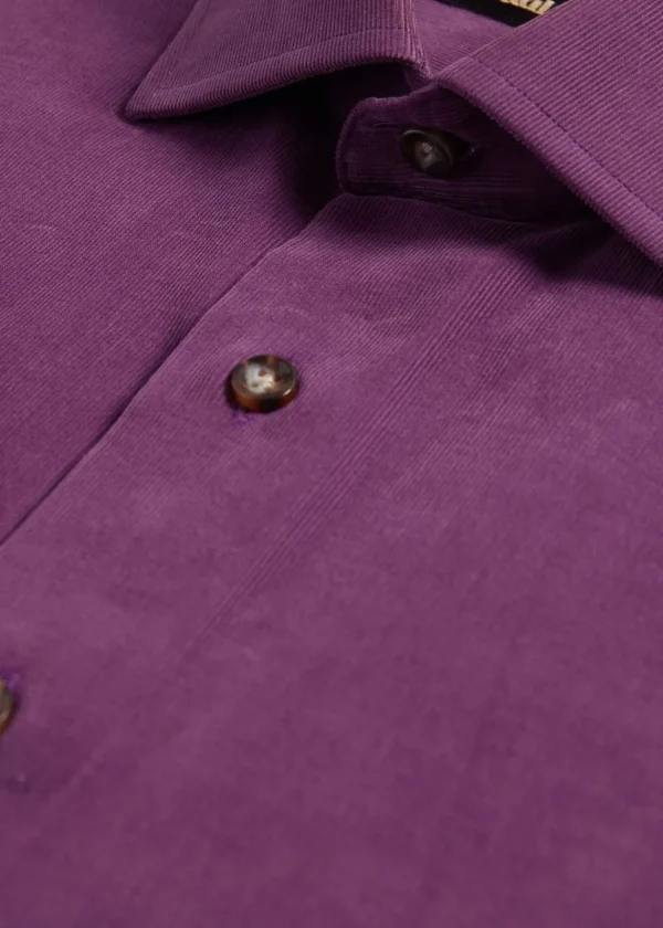 Micro Corduroy Sport Shirt