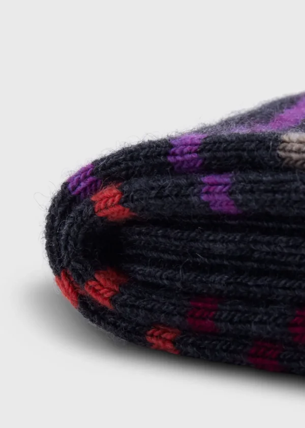 Multicolor Stripe Sock