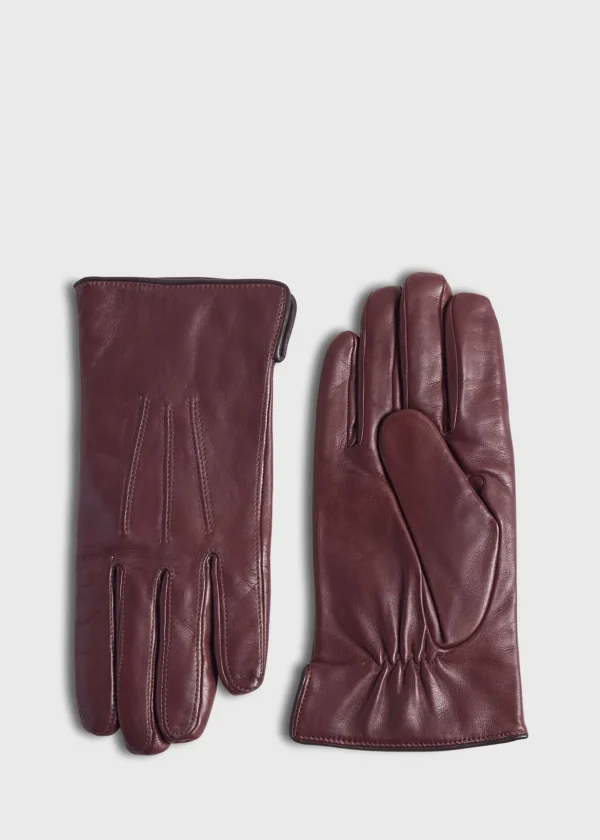 Nappa Leather Saddle Stitch Glove