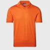 Organic Cotton Open Collar Polo