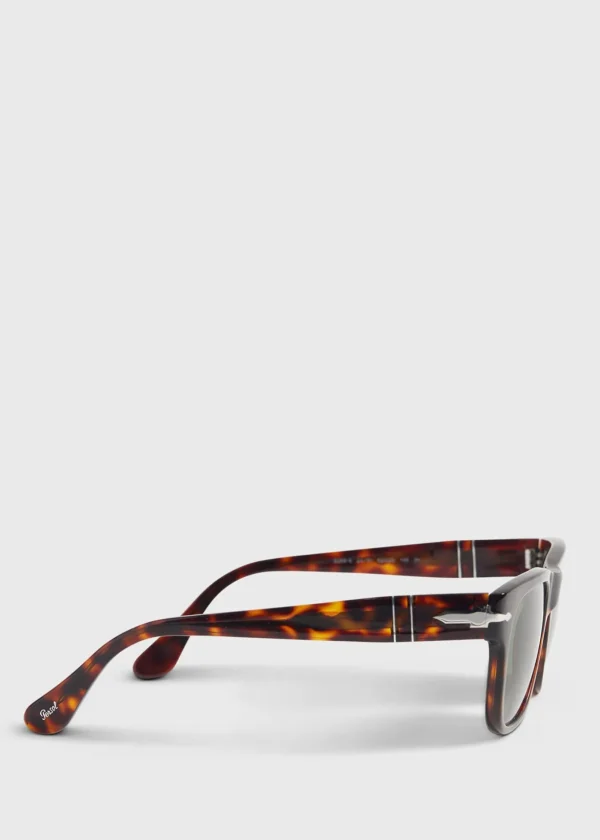 Persol® Havana With Green Lens