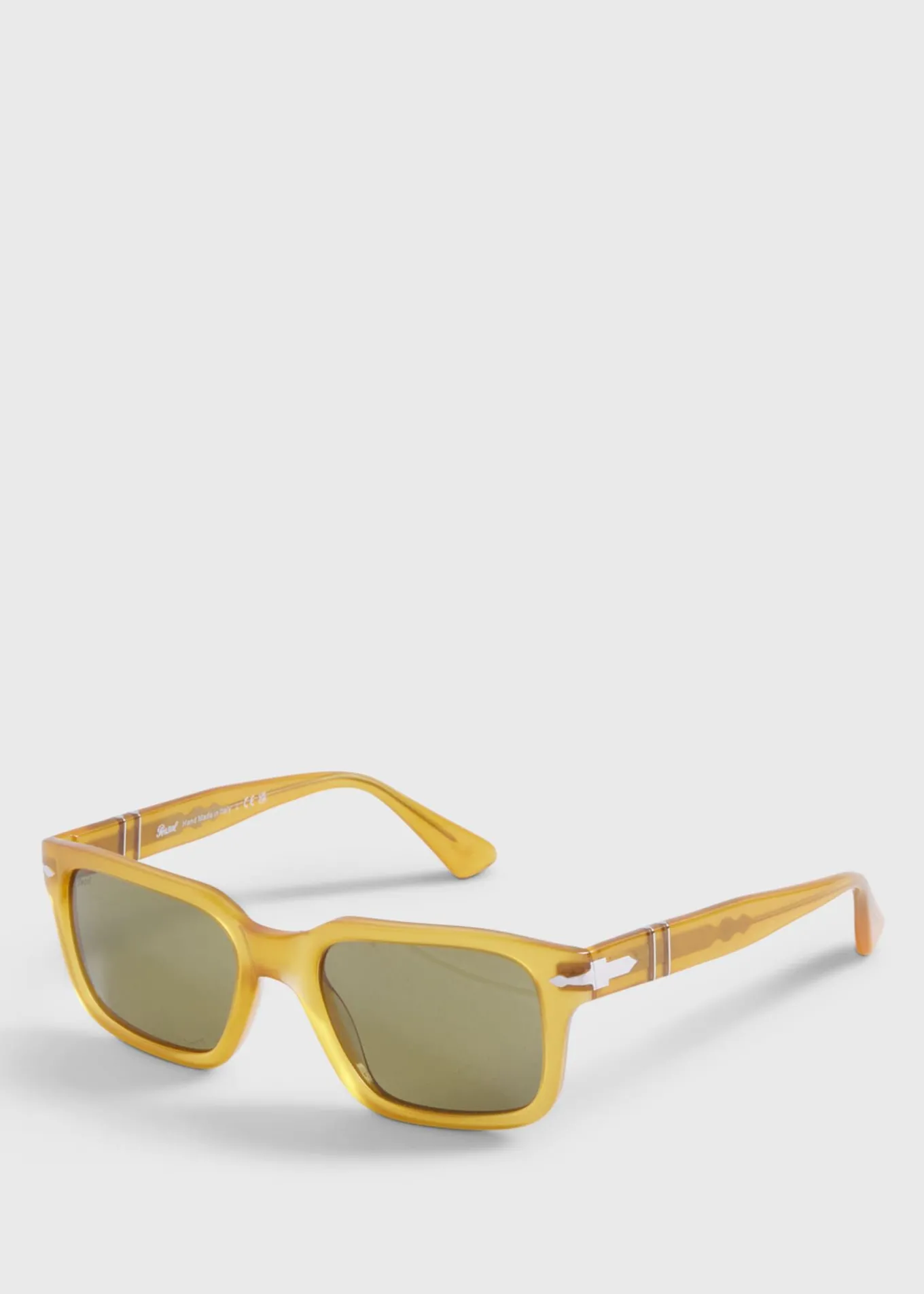 persol_honey_sunglasses_w_2.webp Persol® Honey Sunglasses With Green Lens