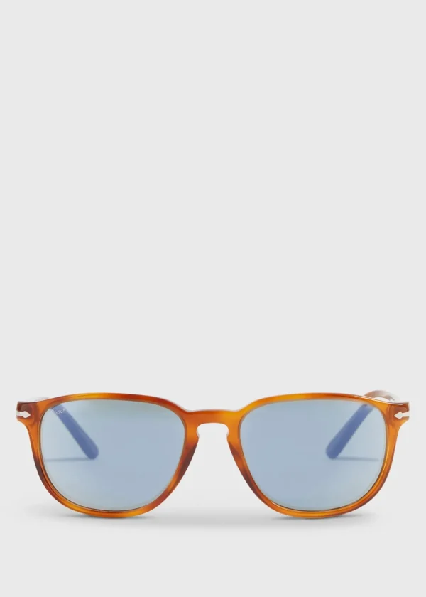 Persol® Terra Di Siena With Crystal Blue Lens