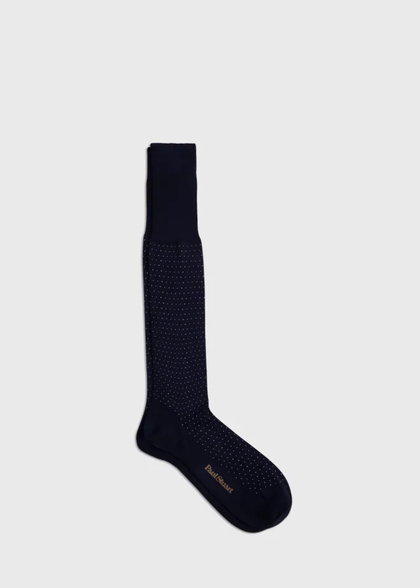 Pindot Dress Sock