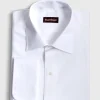 Piqué Bib Front Cotton Formal Shirt