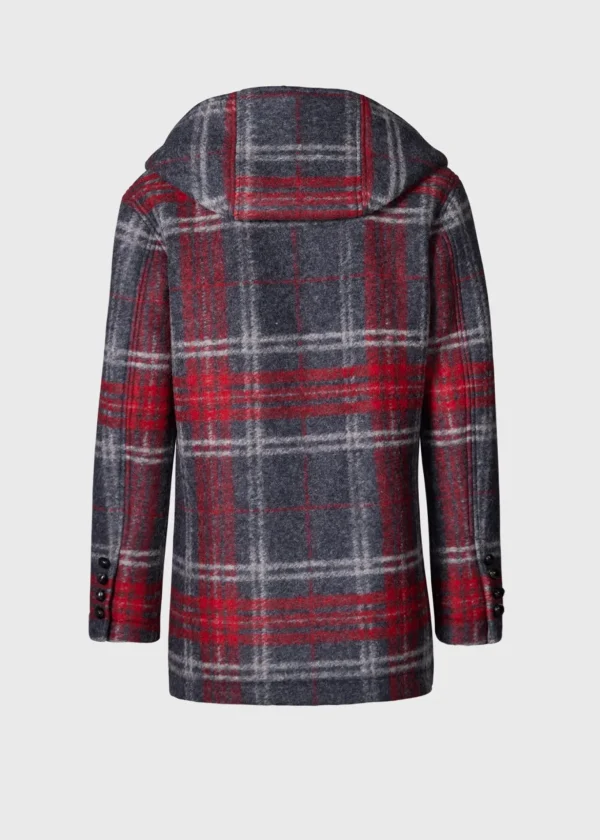 Plaid Hooded Coat