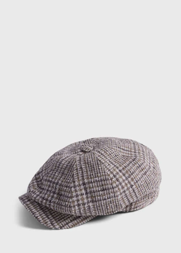 Plaid Newsboy Hat