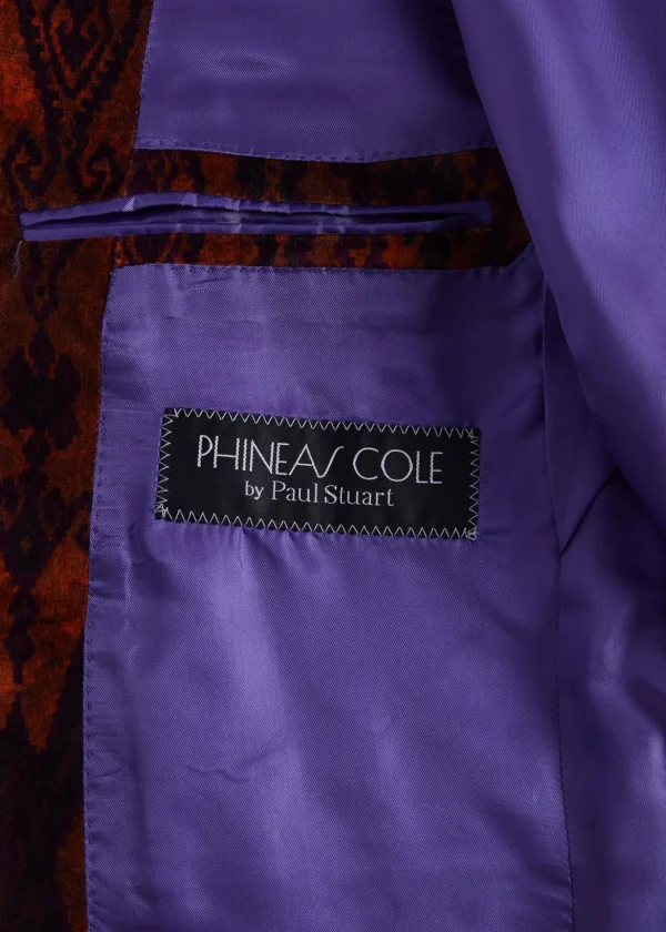 Printed Cotton Velvet Jacket