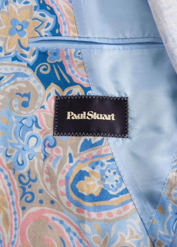 Printed Floral Linen Jacket