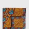 Printed Floral Tree Pocket Square