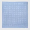 Printed Silk Dot Pocket Square