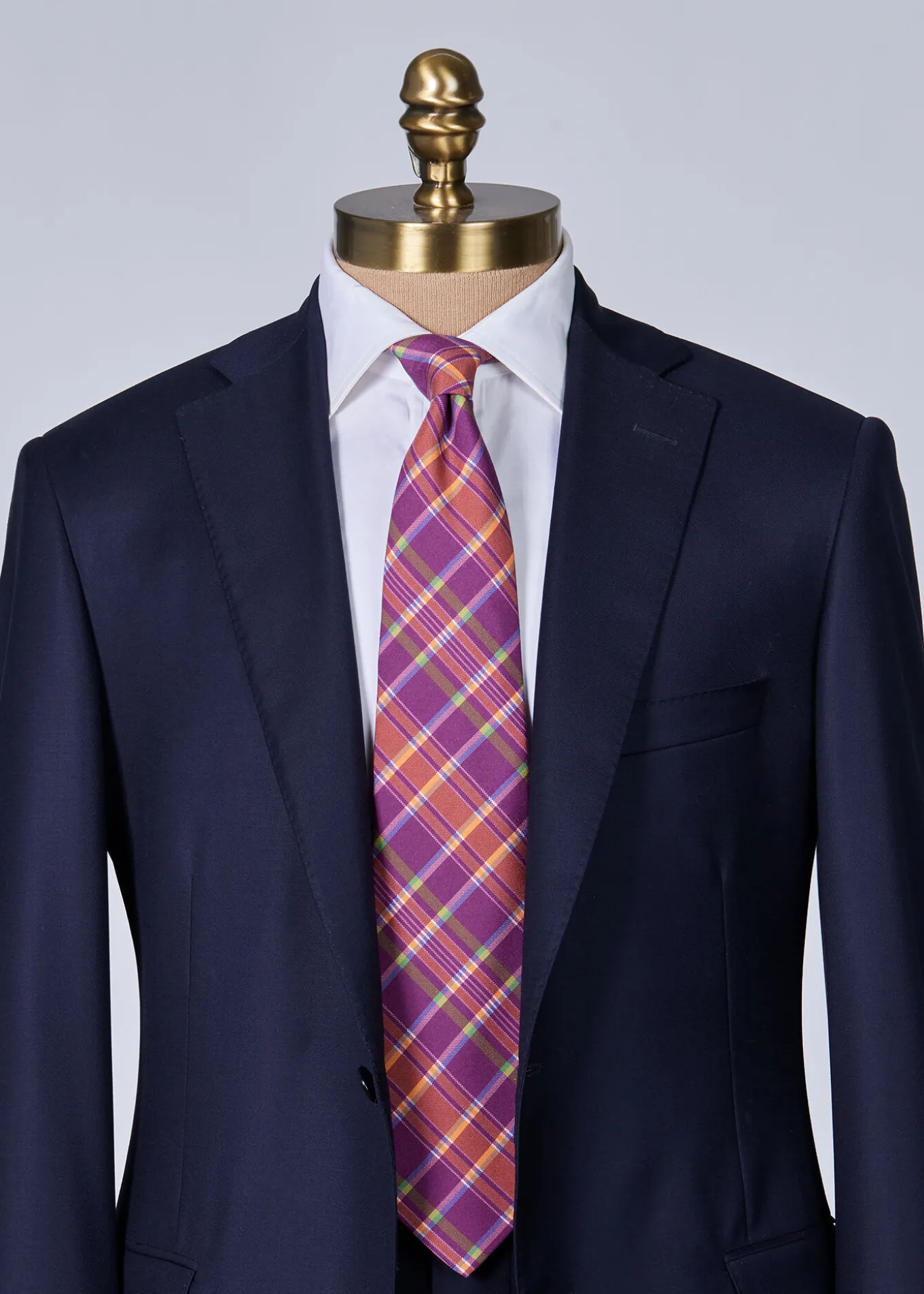 printed_silk_plaid_tie_1.webp Printed Silk Plaid Tie
