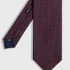 Printed Silk Small Pine Tie