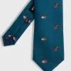Printed Wool Mallard Tie