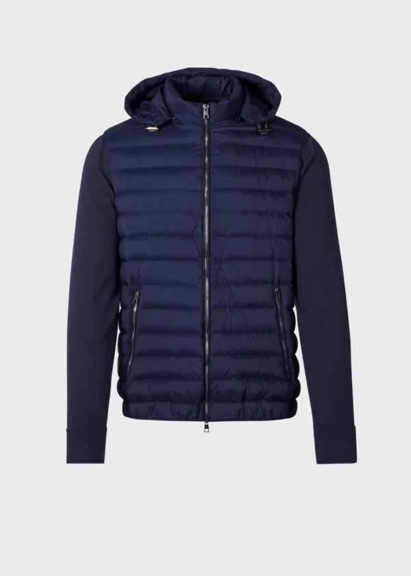 Quilted Jacket With Hood