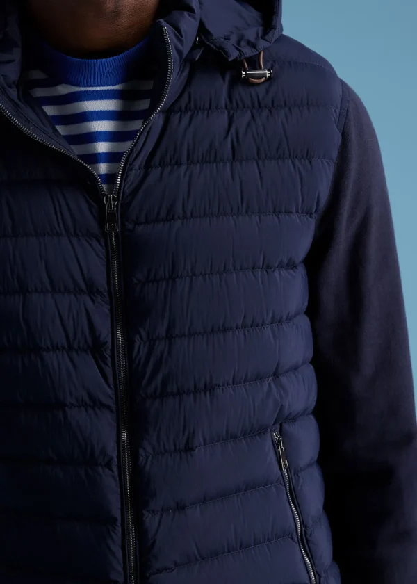 Quilted Jacket With Hood