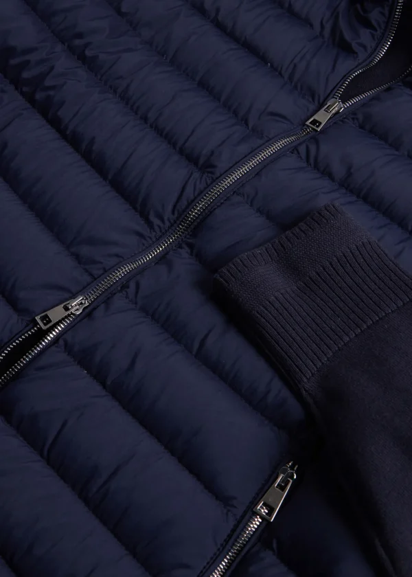 Quilted Jacket With Hood