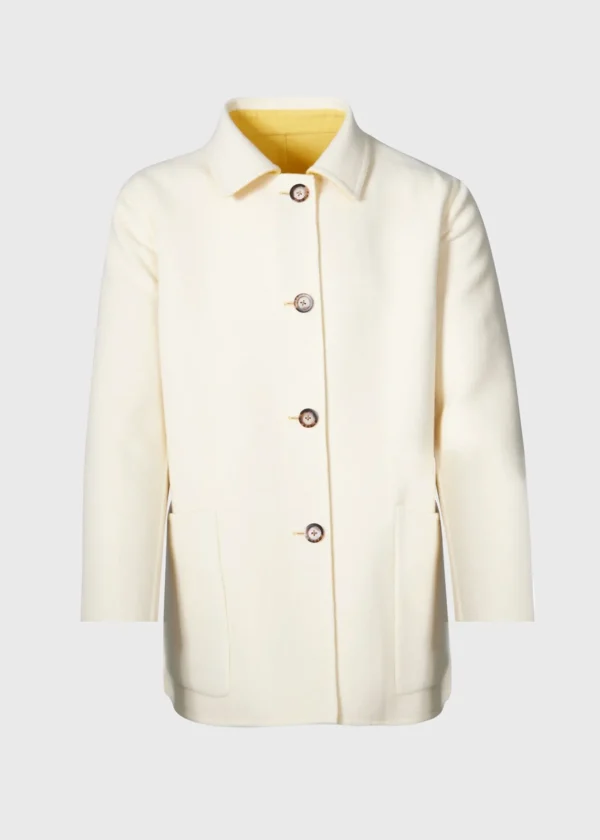 Reversible Double Face Cashmere Coat