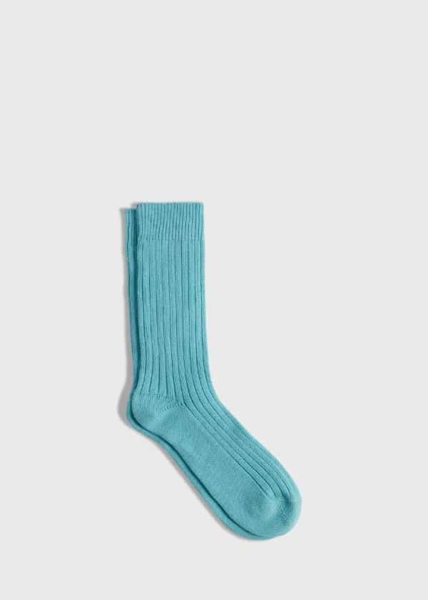 Ribbed Sport Crew Sock