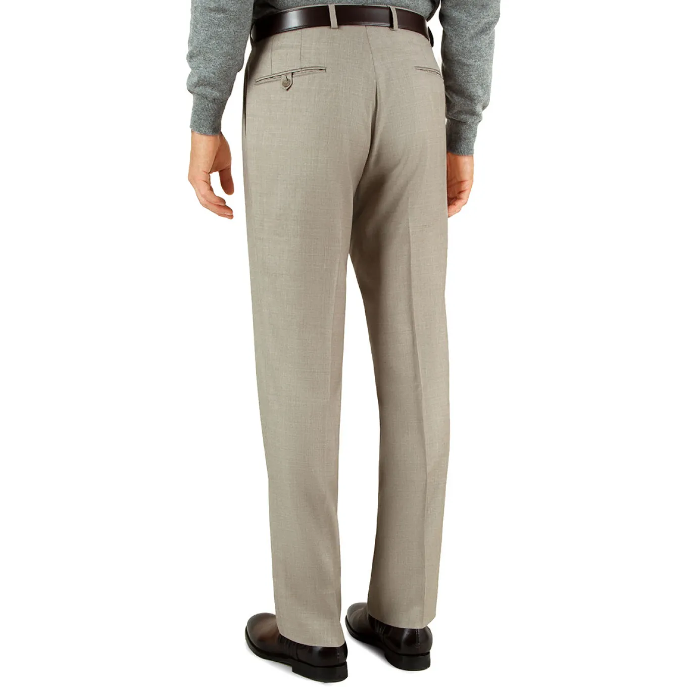 sand_super_s_plain_front__4.webp Sand Super 130s Plain Front Trouser