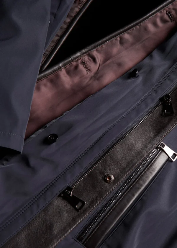 Shearling Rain Jacket