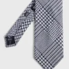 Silk Jacquard Plaid Tie