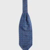 Silk Medallion Print Ascot