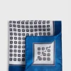 Silk Small Medallion Pocket Square