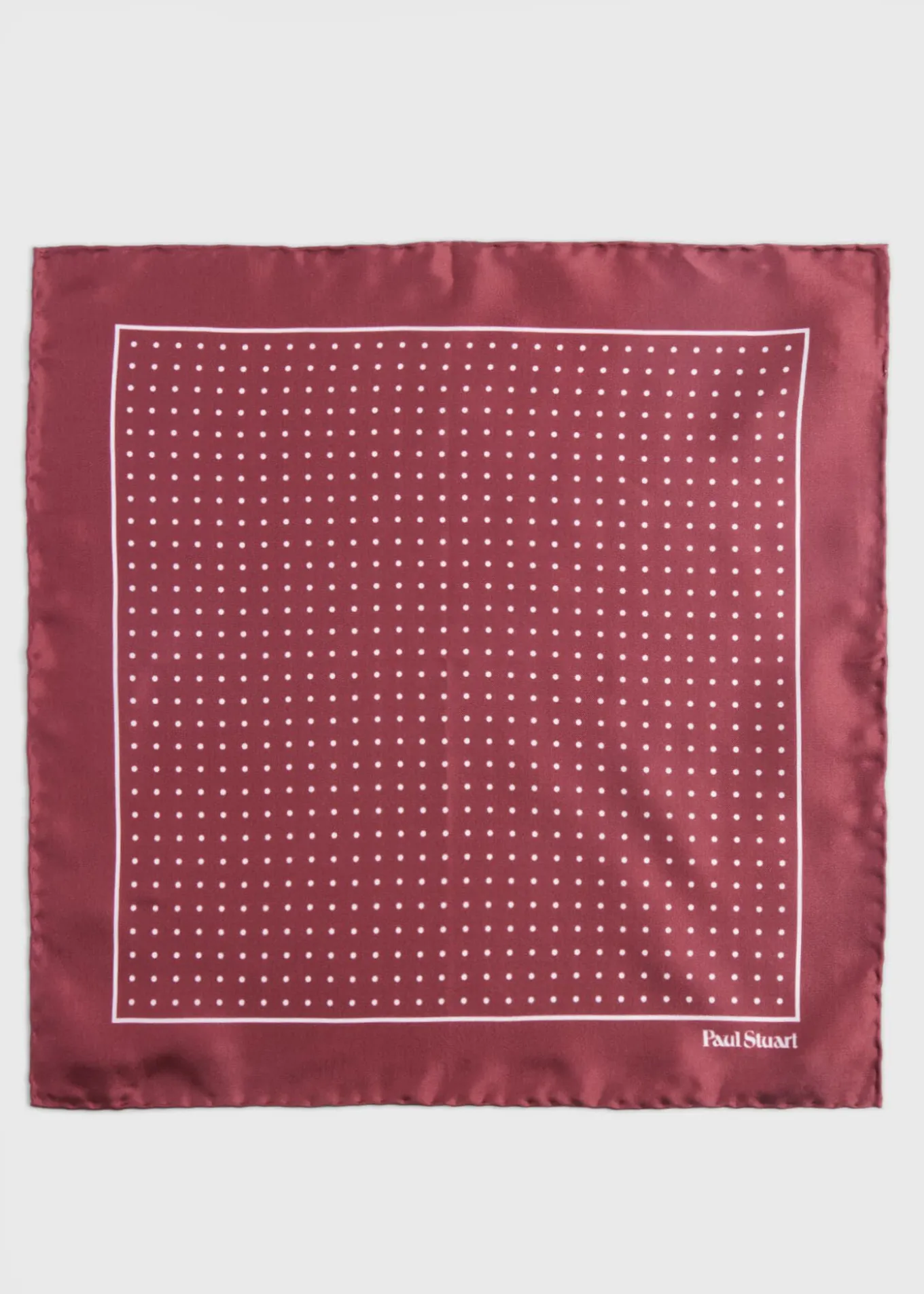 silk_twill_dot_print_pock_1-2.webp Silk Twill Dot Print Pocket Square